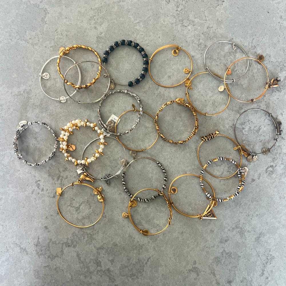 Alex and Ani bracelet bundle